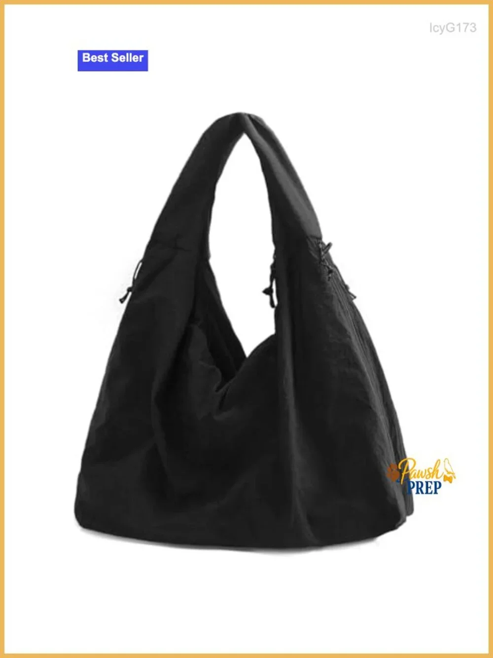 Large Nylon Hobo Bag Women Shoulder Tote Casual Shopper Handbag
